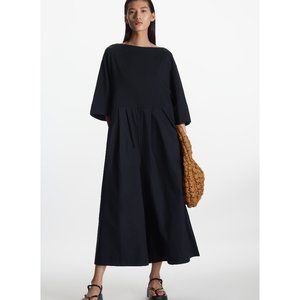 COS Black Wide-Leg Jumpsuit